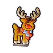 Decorazione luminosa natale kaemingk 489964 renna