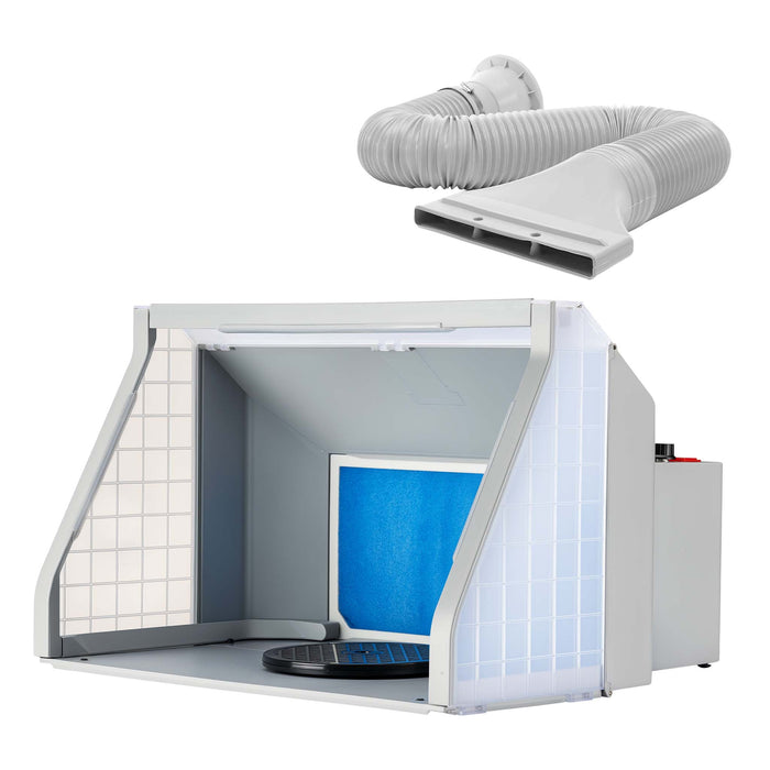 Cabina di aspirazione per verniciatura 9m³/min con LED, manopola e doppia ventola Regolabile