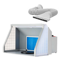 Cabina di aspirazione per verniciatura 9m³/min con LED, manopola e doppia ventola Regolabile