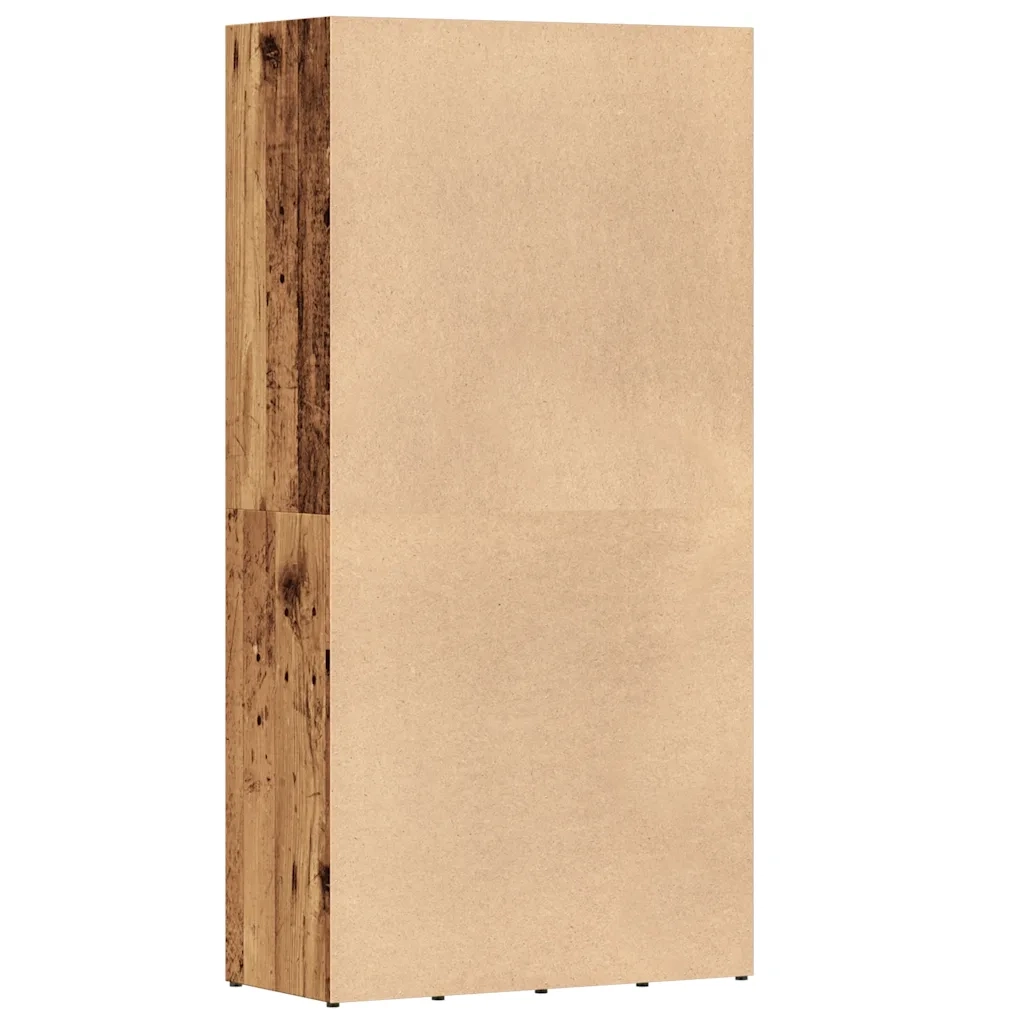 Libreria in Legno Antico 66x30x130 cm in Legno Multistrato 855778