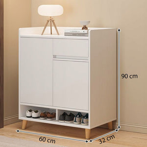 Scarpiera bianca 90x60x32 cm