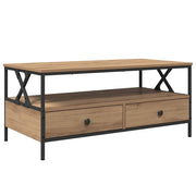 Tavolino da salotto | Tavolino da caff¨¨ | Tavolino da Soggiorno rovere artigianale 100 x 51 x 45 cm