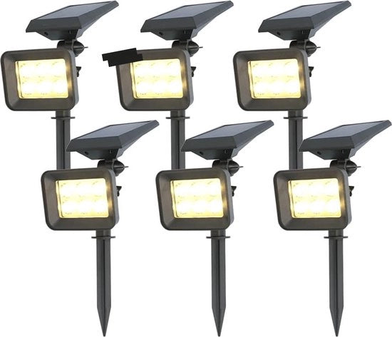 Illuminazione Solare per Giardino Punti di Terra - Illuminazione Solare per Giardino Energia Solare - Illuminazione Solare per Giardino Punti di Accensione