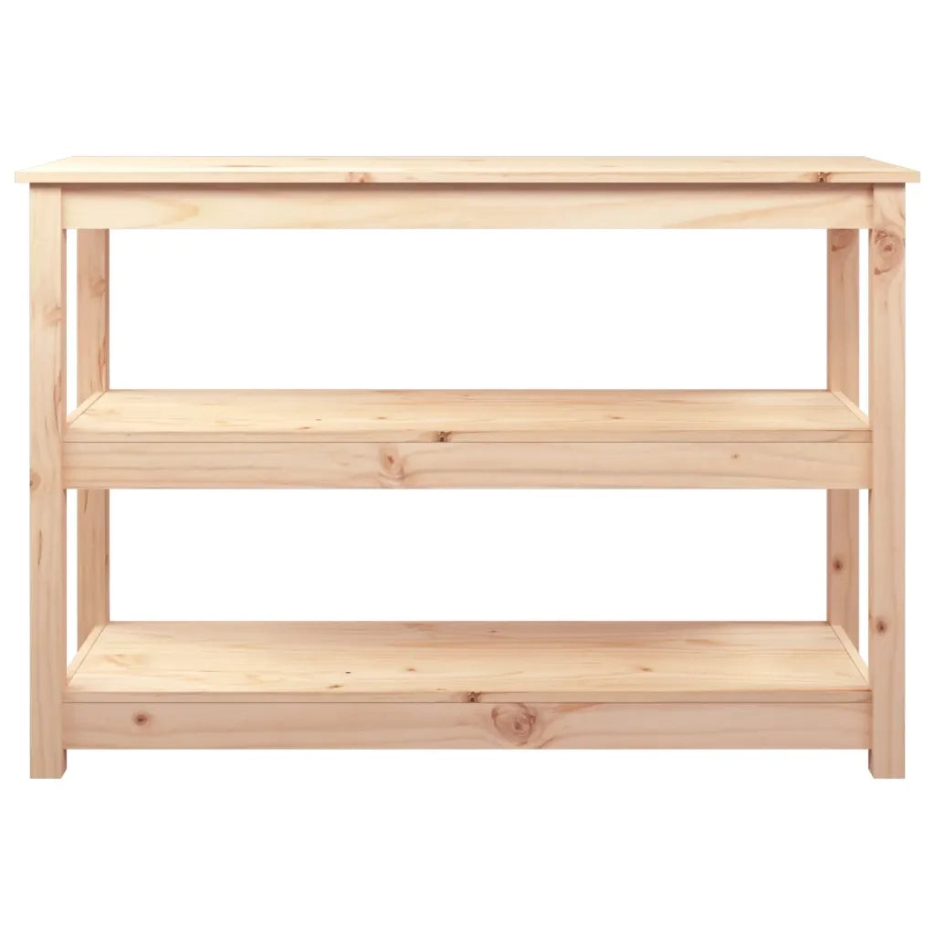 Tavolo Consolle | Tavolo d'Ingresso 110x40x74 cm in Legno Massello di Pino
