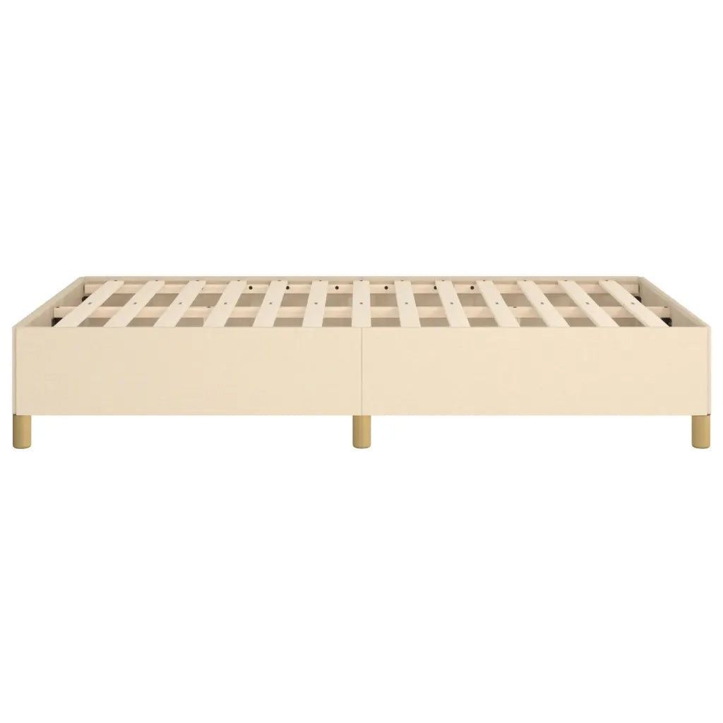 Giroletto senza Materasso Crema 120x200 cm Tessuto 347154