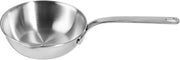 Mini Padella per Uova 13 cm - Padella in Acciaio Inox con Beccuccio per Uovo