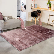 Lateleha, Tappeto Altezza Pelo 35 mm 100% Poliestere, 110x60 cm Rosa Quarzo