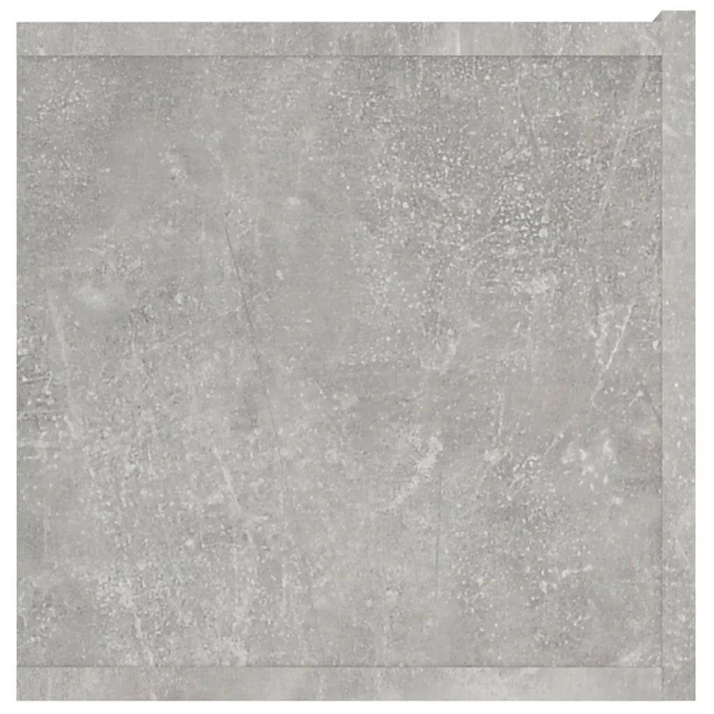 Mobili TV 2 pz Grigio Cemento 80x30x30 cm in Legno Multistrato 804539
