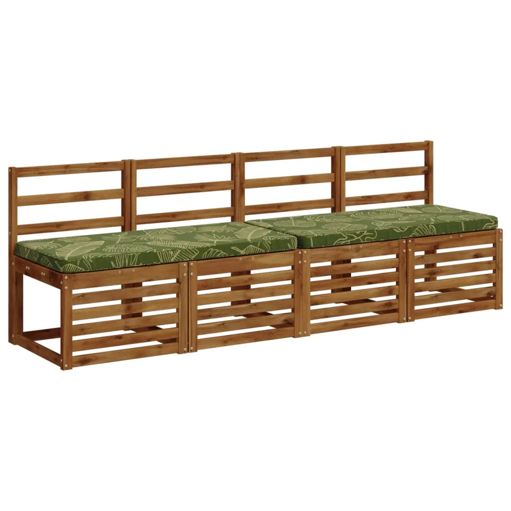 Cuscini per Panchina a 2 Pezzi VUGHT 2 pz 100% Poliestere 951909
