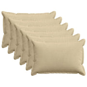 Federa 6 pz HOUTEN Grigio Verde Chiaro 50 x 75 cm corduroy 919810