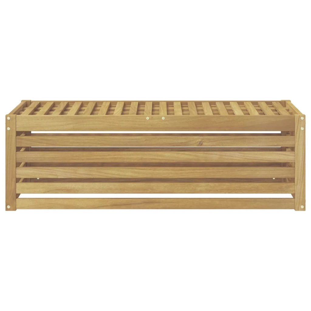 Panca da esterno Bianco 115 x 43 x 37 cm 901691