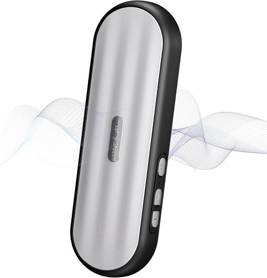 Parlatore da Sogno - Cuscino Sotto Orecchio Bluetooth - Parlatore Bluetooth per Cuscino - Tecnologia Botgeleiding - Rischio Bianco - Senza Fili - Per una Migliore Notte di Sonno - Mini Parlatore da Sogno per Cuscino - Nero