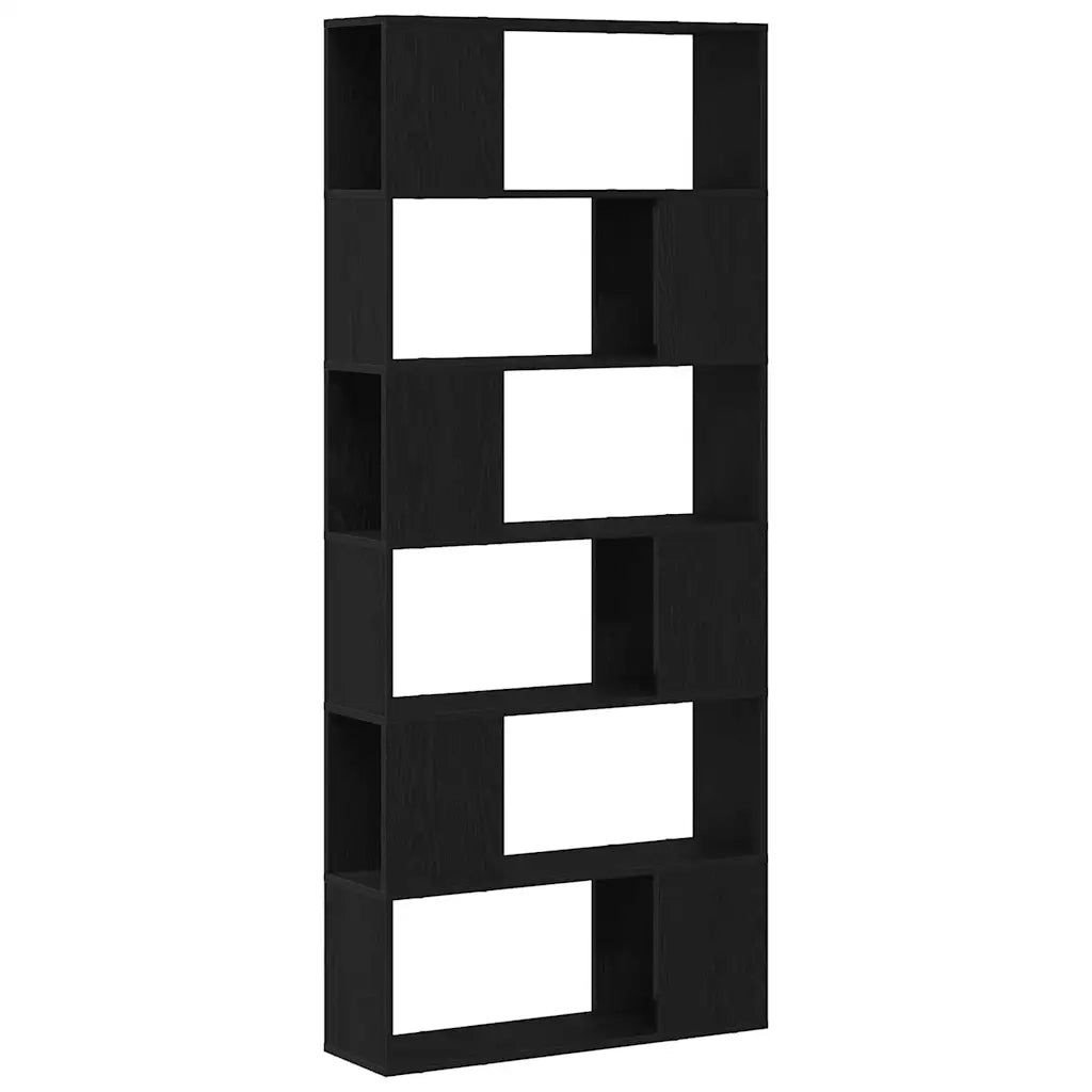 Set mobile TV 80 x 24 x 186 cm Nero Legno ingegnerizzato 863154