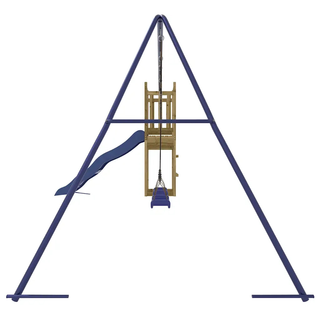 Set da Gioco da Esterno in Legno di Pino Impregnato CFW6252256