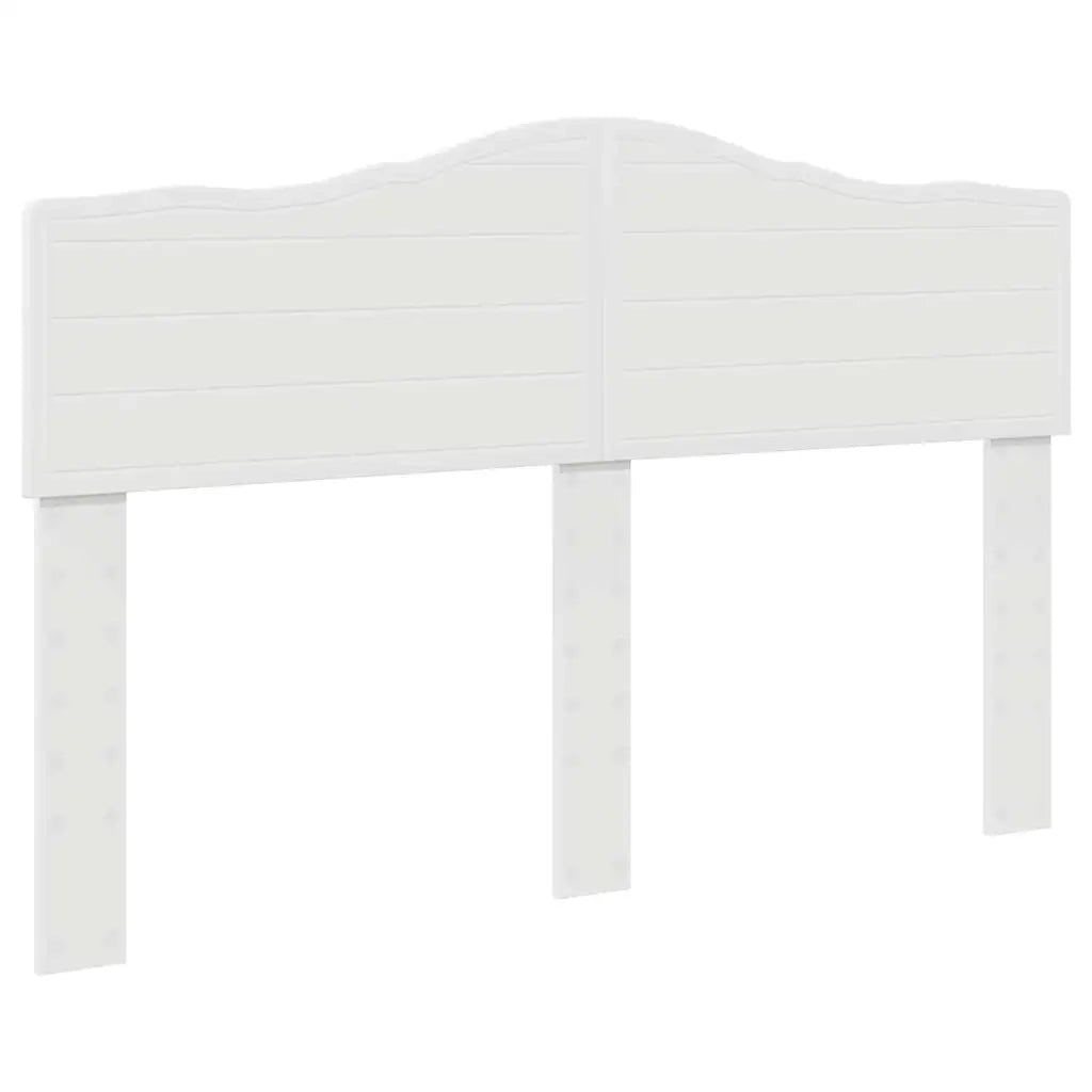 Testiera-Testata-Testiera Decorativa Bianco 160 cm Legno multistrato 421023