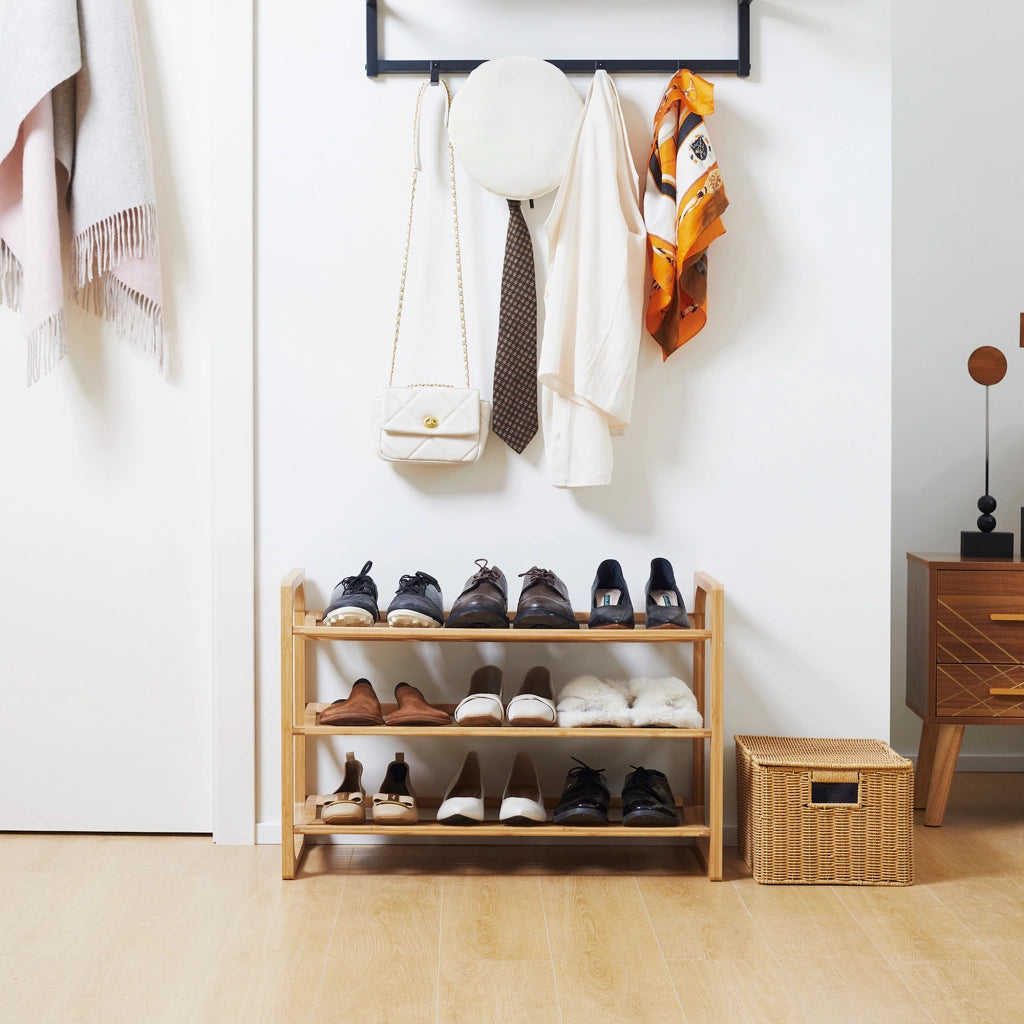 Scarpiere per 9 paia di scarpe ¨C zephmum ¨C Bamb¨´ 76x33x51 cm