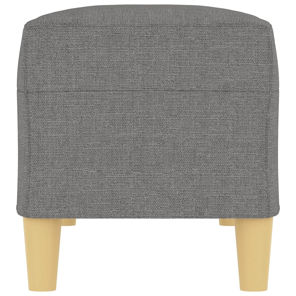 Panca 100 x 35 x 41 cm tessuto grigio scuro 02_0010522