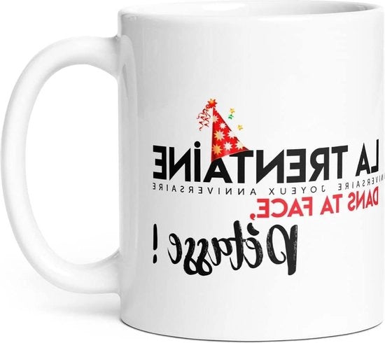 Tazza da Caffè per Donna di 30 Anni - Collezione Luigi - Regalo per Ragazza o Sorella