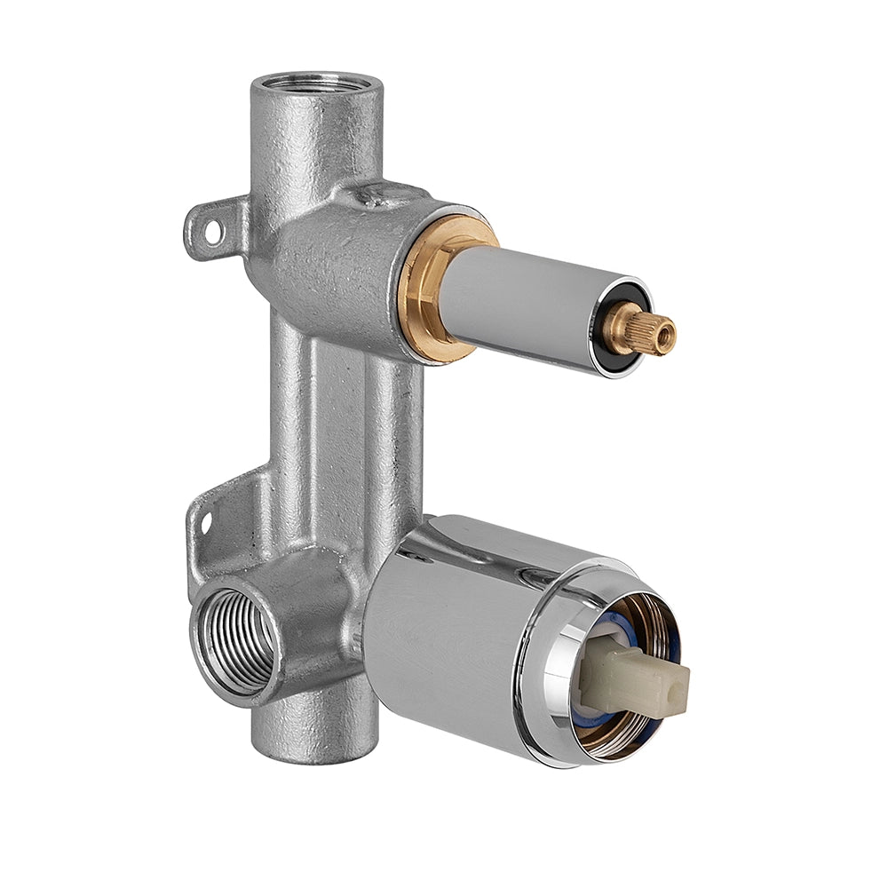 Set doccia incasso cromato con soffione 25 e kit doccia completo Gemini
