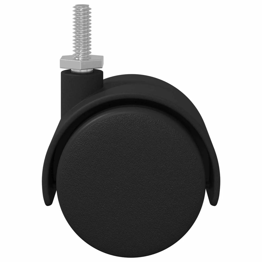 Ruote 12 pz Nero 40,1 x 37,8 mm PP e Ferro CFW9738685