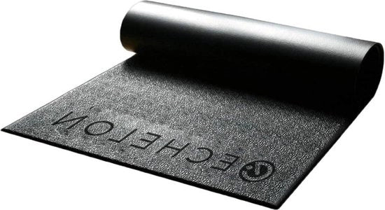 Mat Mattona Fitness Nero - Design Antiscivolo - Materiale Extra Spesso