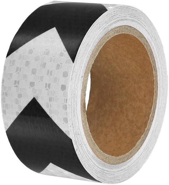 Telaio Riflettente 5cmx10m - Autoadesivo - Alta Visibilità - Resistente al Tempo - Avviso di Sicurezza - Riflettore Forte - Telaio di Sicurezza 

Specifiche tecniche: 
- Dimensioni: 5cmx10m 
- Tipo di adesivo: autoadesivo