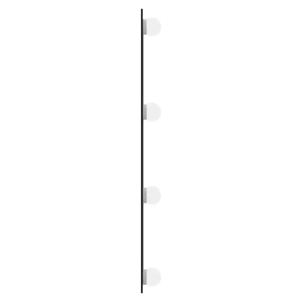 Specchio da Parete con Luci LED 50x80 cm Vetro Rettangolare 3189156