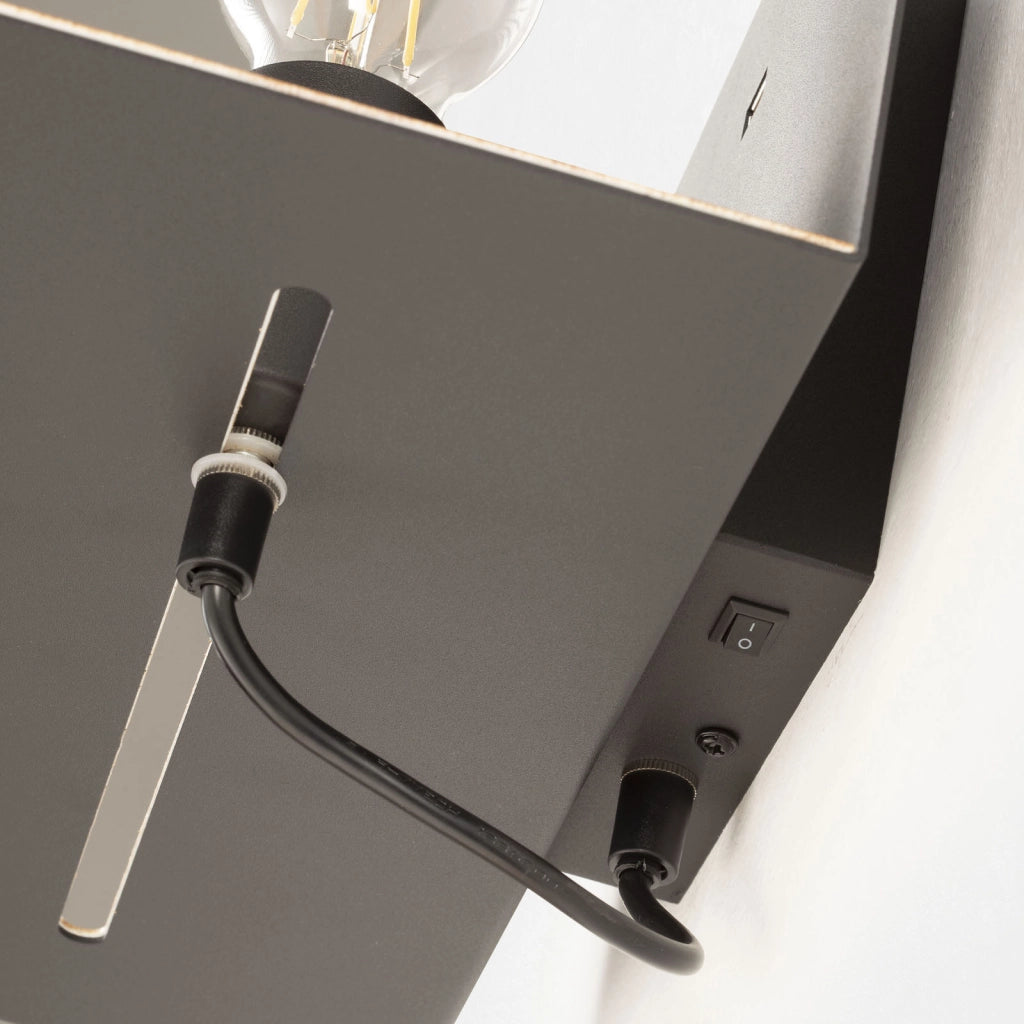 Applique con usb IVORY nero