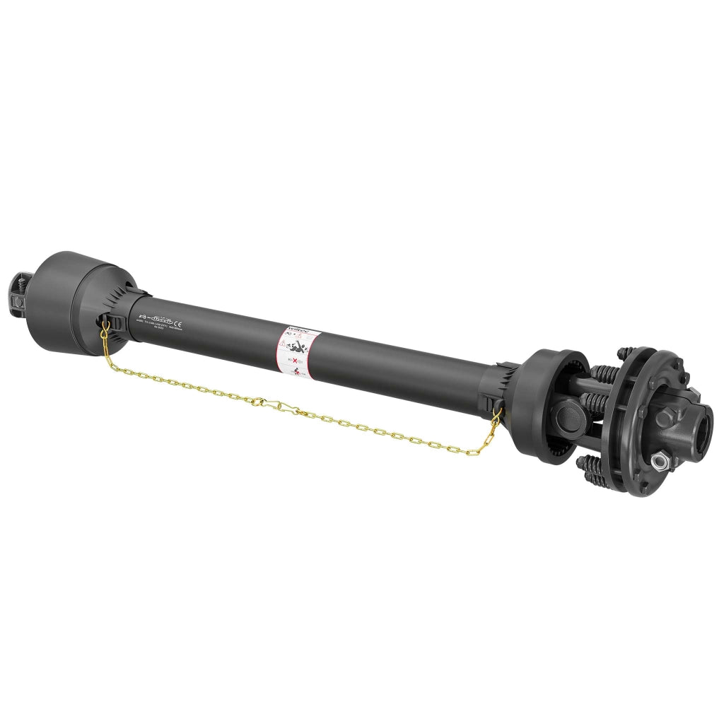 Albero cardanico T4 Giunto cardanico 1100-1210mm 460Nm 540rpm Cardano 40kW (55CV) 2x 1 3/8" 6 denti
