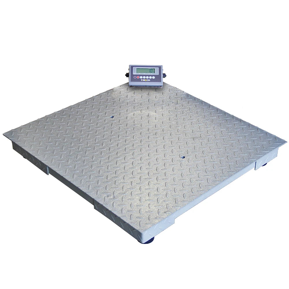 Bilancia Industriale per Pallet 120x120cm 3000kg Multifunzione Display LCD