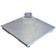 Bilancia Industriale per Pallet 120x120cm 3000kg Multifunzione Display LCD