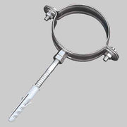 COLLARE FERMATUBO - Ø 140 - Per canne fumarie - 2 pezzi - MADE IN ITALY