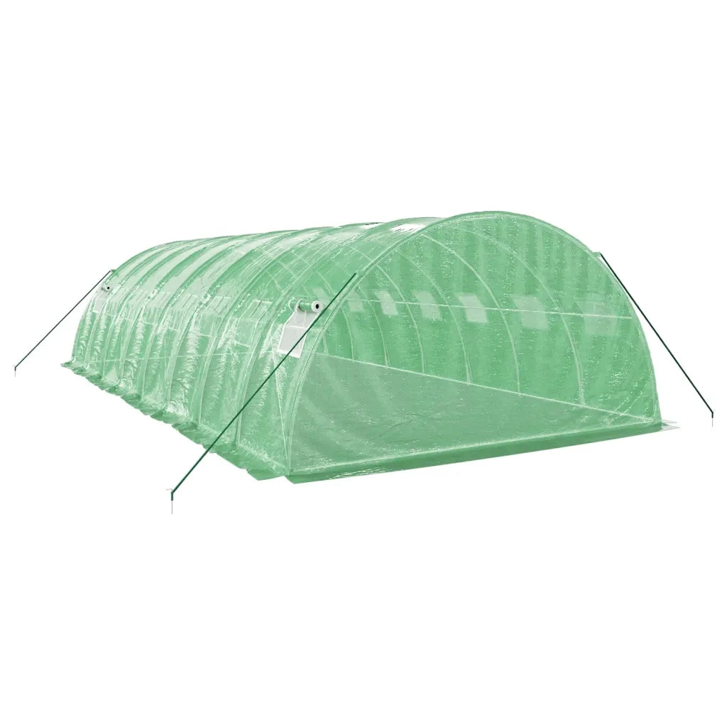 Serra con Telaio in Acciaio Verde 32 mÂ² 8x4x2 m