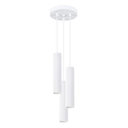 Lampada a sospensione moderna bianca 3xGU10 Ø20 GRAVIO