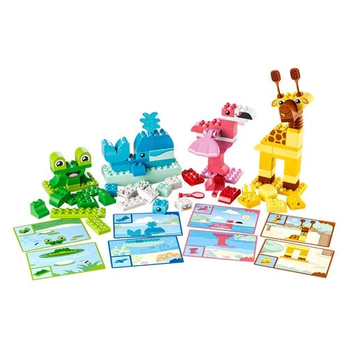 Costruzioni lego 10472 duplo gioco di costruzione degli animali