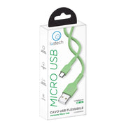 CAVETTO PER SMARTPHONE Lightning Apple - 1,5 metri - verde  - LOSTECH