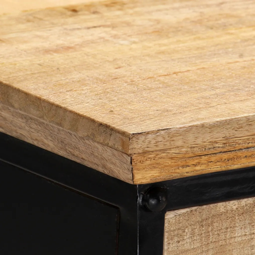 Scrivania 110x50x76 cm in Legno Massello di Mango cod mxl 66899