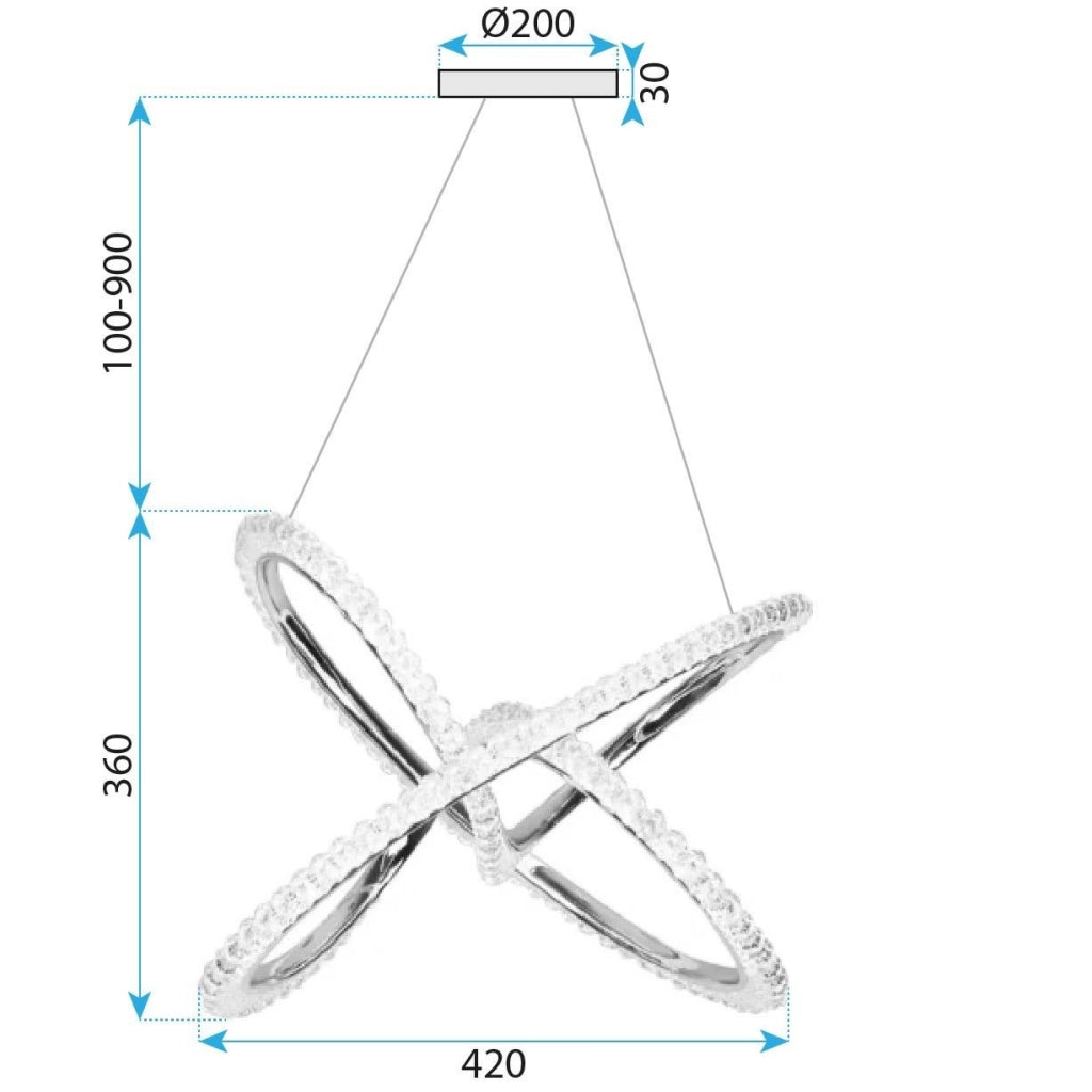 Lampada Led G035-cp Gold