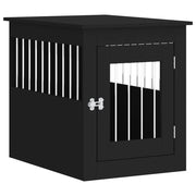 Mobile per trasportino per cani 55 x 75 x 65 cm in legno ingegnerizzato nero 02_0043357