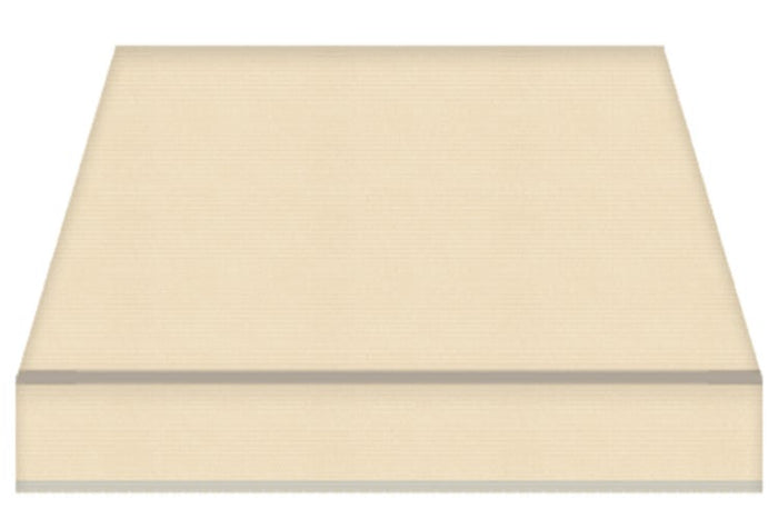 Tenda da Sole a Bracci Estensibili Tempotest Para', col. Beige 15/1, Largh. 3,6m x Sporgenza 2.85m con Mantovana Ondulata - Arganello Destro