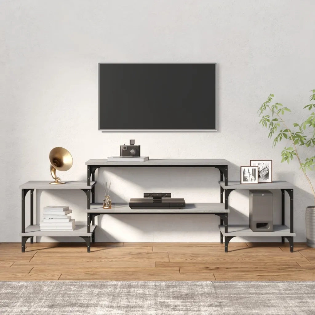 Mobile TV | Armadietto TV | Mobile Porta TV Grigio Sonoma 157x35x52 cm in Legno Multistrato