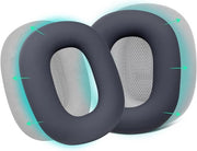 Copricuscini Protezione per Orecchini Over-Ear - Blu Marino, Silicone, Resistenti al Sudore, Facili da Pulire, Alta Durata