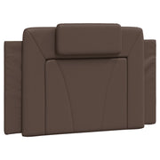 Cuscino Testiera Viana Marrone 80 cm in Similpelle CFW9487447
