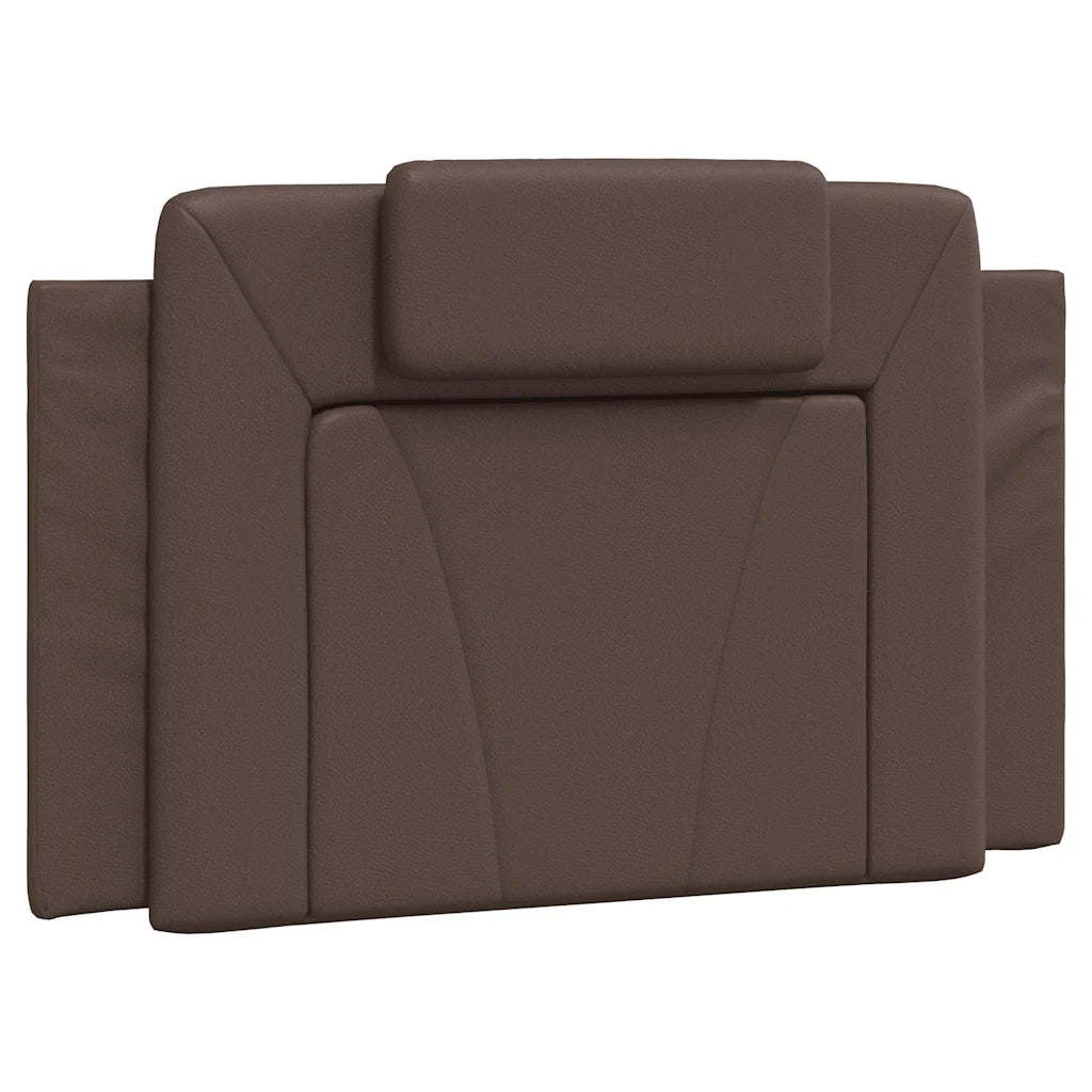 Cuscino Testiera Viana Marrone 80 cm in Similpelle CFW9487447