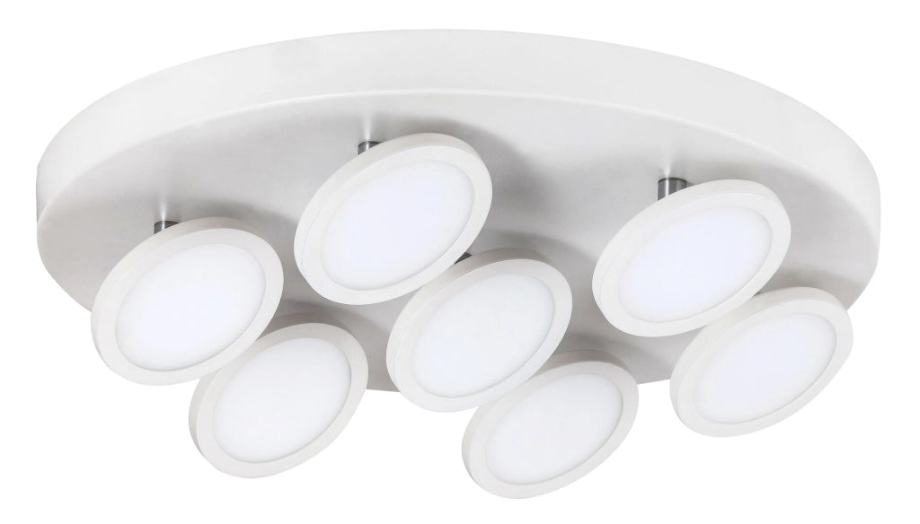 Plafoniera LED Rabalux Elsa 42W 4000K bianca 40cm metallo