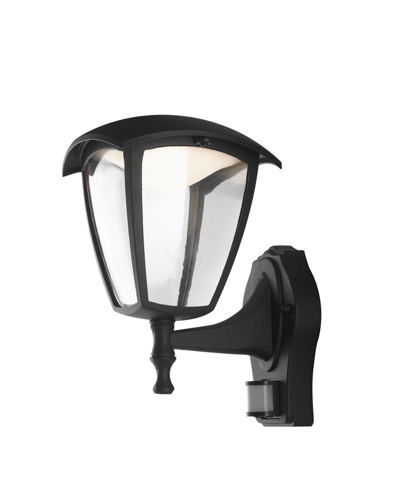 APPLIQUE LED UP LADY NERO 12W 800LM 4000K IP44 21X23X17CM