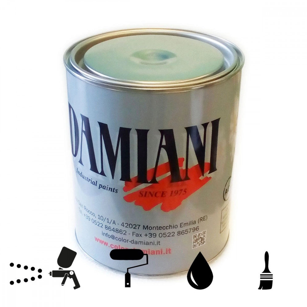 Damiani 1kg netto fondo protettivo antiruggine per ferro, colori grigio