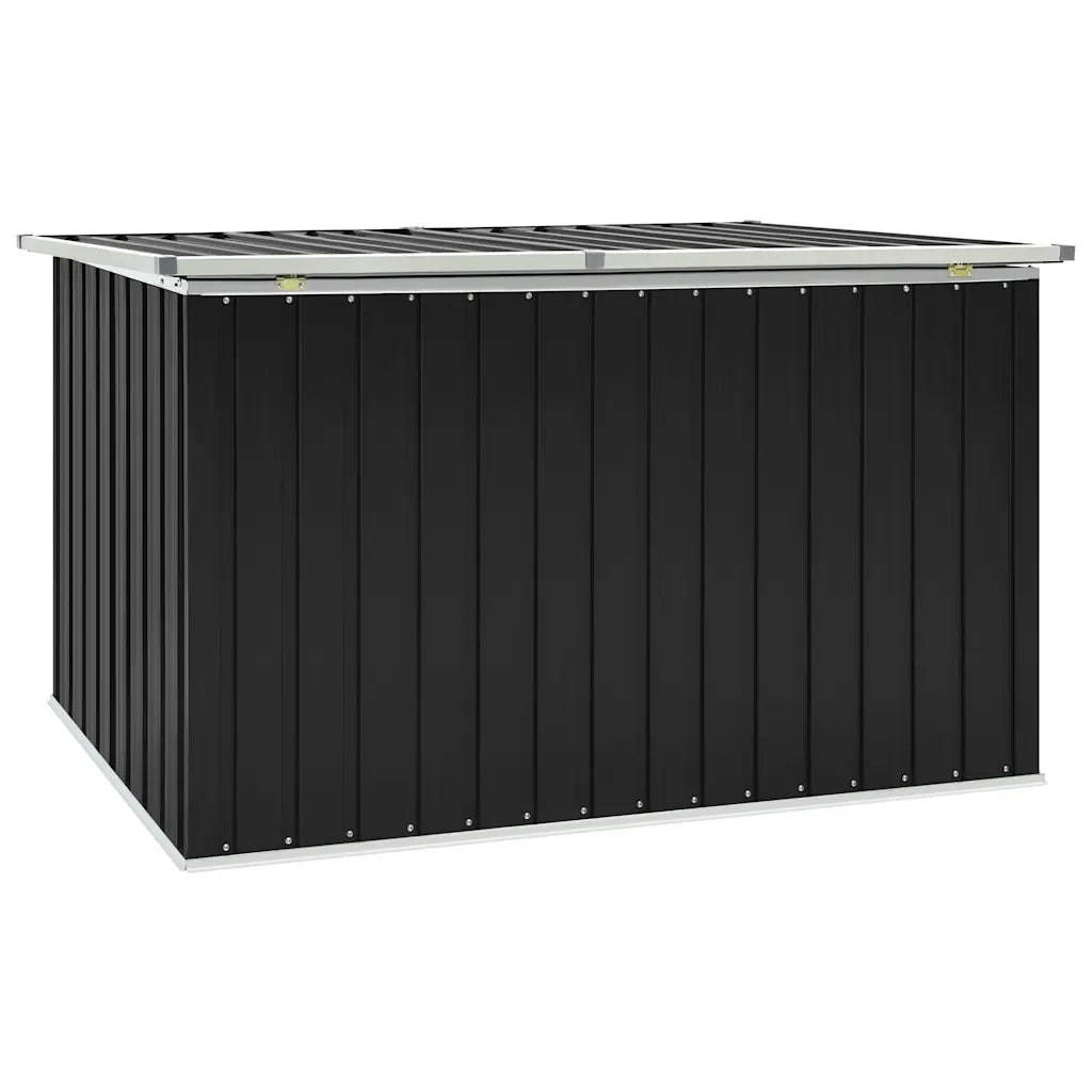 Baule da Giardino-Cassa da giardino Antracite 171x99x93 cm
