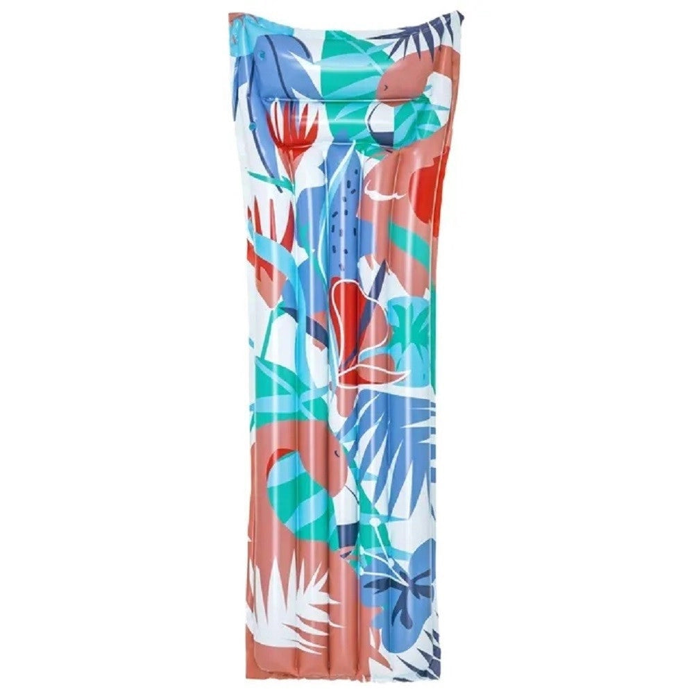 Trade Shop - Materassino Gonfiabile Air Mat Multicolor 2 Tubi 183 X 69 Cm Fantasie Ass. 44033 -