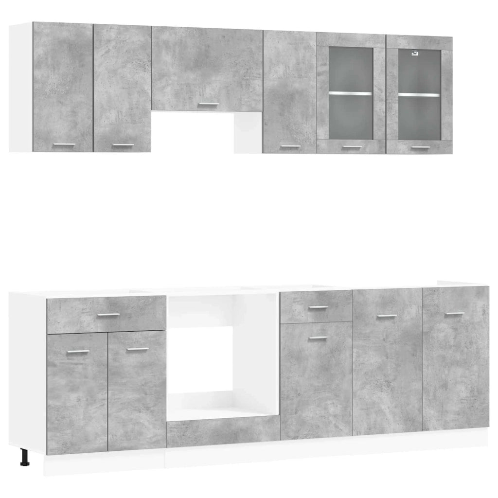 Set di mobili da cucina Lyon 8 pcs 240 x 46 x 81,5 cm 3445859